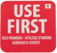 Voedseletiketten 'Use First' | Vogue | E149