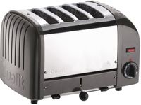 Dualit Vario broodrooster | 4 sleuven | grijs | 40348 | E268