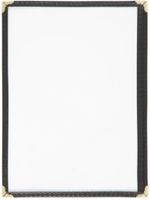 Olympia menuhouder A5 zwart 2 bladzijden | E290