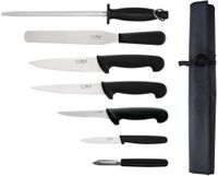 Hygiplas 7-delige starterset met 20,5cm koksmes en foudraal | F222