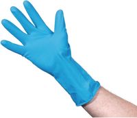 Jantex huishoudhandschoenen blauw L | F953-L