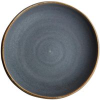 Olympia Canvas diepe coupe borden blauw graniet 23cm | FA306