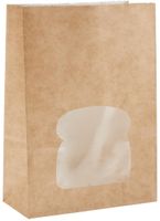 Colpac kraft sandwichboxen met venster recyclebaar (250 stuks)