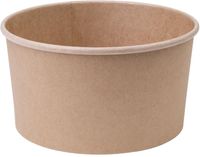 Fiesta Green ronde kraft saladeschaal 1L | FB198