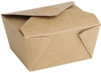 Fiesta Green Composteerbare Kartonnen Voedseldozen, Fiesta Green FB673