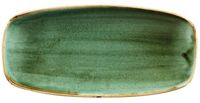Churchill Stonecast Samphire Green Chefs Ovaal Bord 27 X 12.7 cm Pak van 12 - FC154