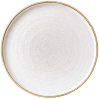 Churchill Stonecast Barley White Bord met Opstaande Rand 25.9 cm Pak van 6 - FC161