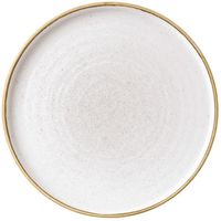Churchill Stonecast Barley White Bord met Opstaande Rand 22 cm Pak van 6 - FC162