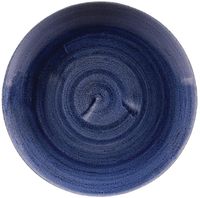 Churchill Stonecast Patina Cobalt Blue Evolve Coupe Bord 22 cm Pak van 12 - FC169