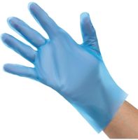 FC488-S Essentials poedervrije TPE handschoenen blauw (200 stuks)