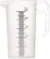 Pro-measures polypropyleen maatbeker 250ml, Pro-Measures FD324