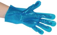 Vegware composteerbare handschoenen voor voedselbereiding blauw - medium | FD389
