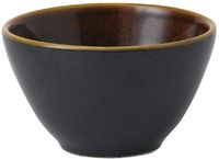 Churchill Super Vitrified Nourish Black Onyx Two Tone Contour Schalen 240ml (Pak van 12) - FD817