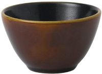 Churchill Super Vitrified Nourish Cinnamon Brown Two Tone Schalen 102mm (Pak van 12) - FD820