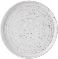 Olympia Cavolo Wit Spikkel Platte Ronde Bord - 180mm (Doos 6) - FD902