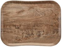 Cambro Century Dienblad Licht Olijfhout Dessin 36 X 46cm | Fe489