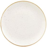 Churchill Stonecast Barley White Coupe Bord Pak van 6 - FF646