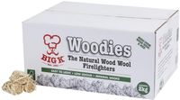 Big K Woodies Natuurlijk Houtwol Aanmaakkrullen FSC 2kg - Big K FJ729