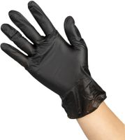 Hygiplas Vinyl Zwart Poedervrije Handschoen S Pak 100 - FJ748-S