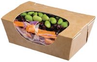 Colpac Zest Composteerbare Kraft Saladedozen 500ml (500 Stuks) - Colpac FP581