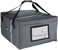Vogue Geïsoleerde Pizza Bezorgtas Grijs 495x495x320mm, Vogue FR224