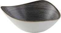 Churchill Stonecast Raw Lotus Black Schalen 178mm (Pak van 12) - FS845