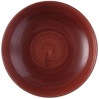 Churchill Stonecast Patina Red Rust Evolve Coupe Schalen 248mm (Pak van 12) - FS884