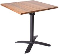Opklapbare Indoor Bistro Tafel Helsinki 70x70cm - Gastronoble FT986