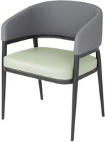 Bolero Meridian Interieurstoelen - pistachegrijs (set van 2) - FU520