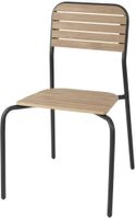 Bolero Santorini Tuinstoelen met Houteffect (4 Stuks) - FU537