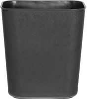 Bolero Hotel/kantoor Vuilnisbak 14ltr Zwart - FU599