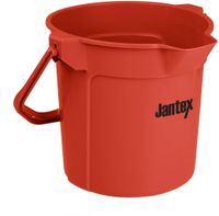 Jantex Rode Maatemmer met Schenktuit 10ltr - FU832