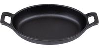 Olympia Gietijzeren Ovale Ovenschotel 180x120mm - FW818