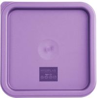 Hygiplas Vierkant Deksel voor Vershouddozen - Paars - Groot - FX144