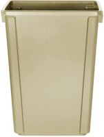 Jantex Smalle Afvalbak Beige 60ltr - FX149