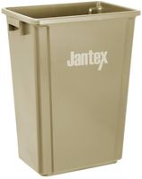Jantex Smalle Afvalbak Beige 60ltr - FX149