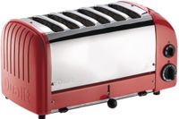Dualit Vario broodrooster | 6 sleuven | rood | 60154 | GD395