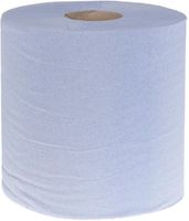 Jantex centrefeed handdoekrollen blauw 6 rollen | GD833