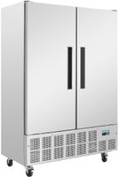 RVS Horeca Vriezer, 70cm diep, 2-deurs, Slimline, 960 liter, Polar GD880