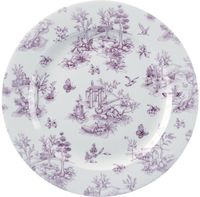 Churchill Toile Cranberry Bord 30.5 cm Pak van 6 - GF308
