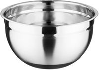 Rvs Kom Met Siliconen Bodem | 3 liter | Vogue | GG021