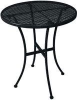 Bolero ronde stalen bistro tafel zwart 60cm | GG705