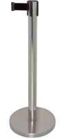 Bolero RVS Afzetpaal Met Zwart Lint 3m, Bolero GG724