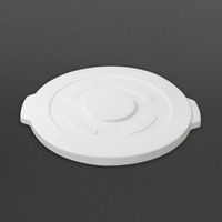 Deksel Voor Witte Ronde Voorraadcontainer | 76 liter | Vogue | GG796
