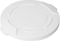 Deksel Voor Witte Ronde Voorraadcontainer | 76 liter | Vogue | GG796