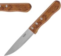 Olympia jumbo steakmes met houten heft 25cm | GG819