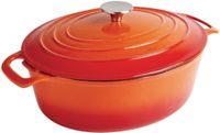 Ovale Braadpan | 5 liter | Oranje | Vogue | GH311