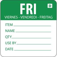 Oplosbare Voedseletiketten Daglabels | Vrijdag Groen | Vogue | GH355