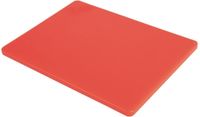 Hygiplas snijplank klein rood | GH794