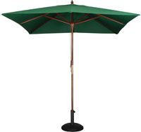 Bolero vierkante groene parasol 2,5 meter | GH989